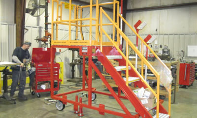 Industrial Mobile Ladder Platform-1 - WB Industries